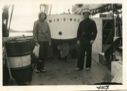 Image of Miriam and Donald on Thebaud by motor boat Mir-O-Mac